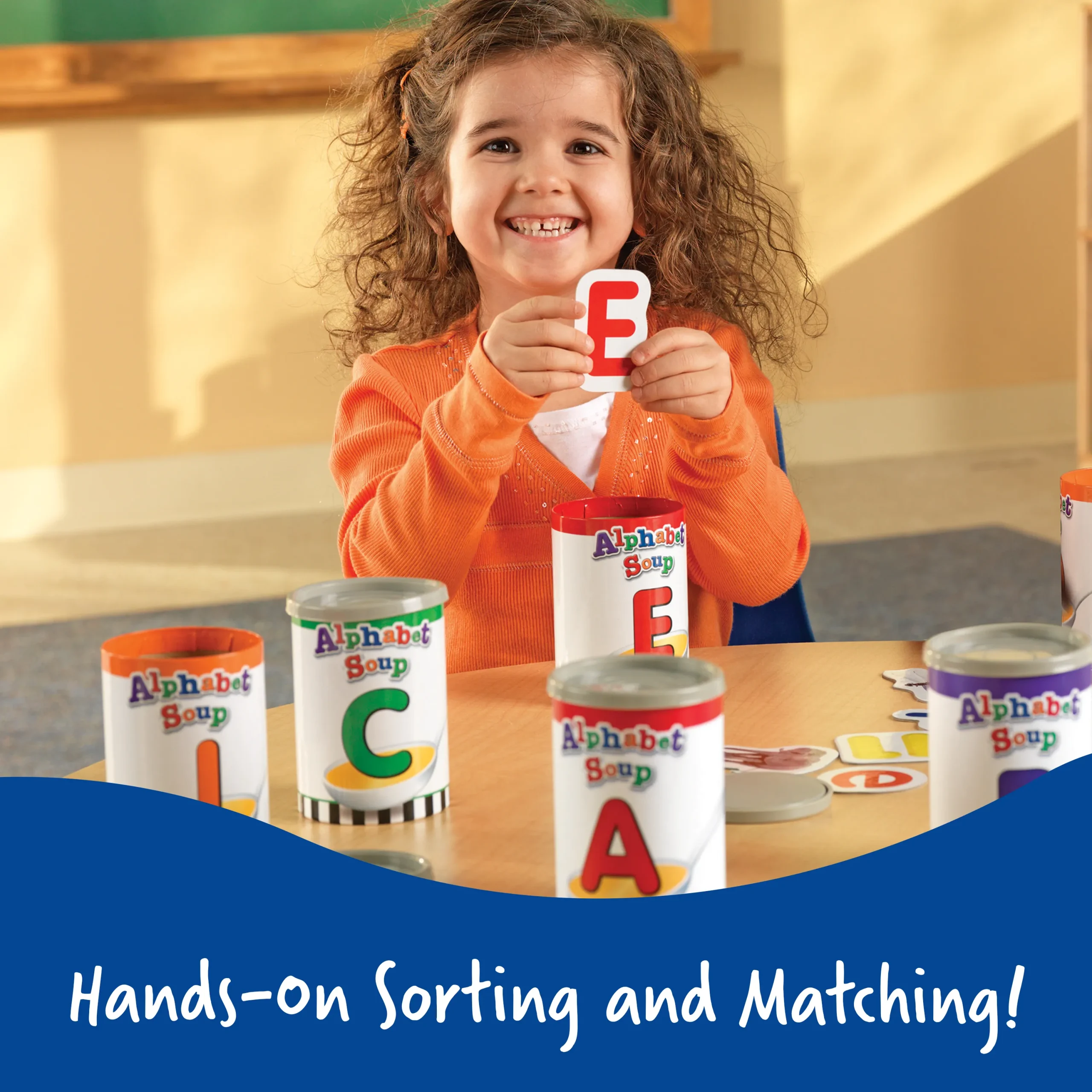 Learning Resources Puzzle Alphabet Soup Sorters - Image 4