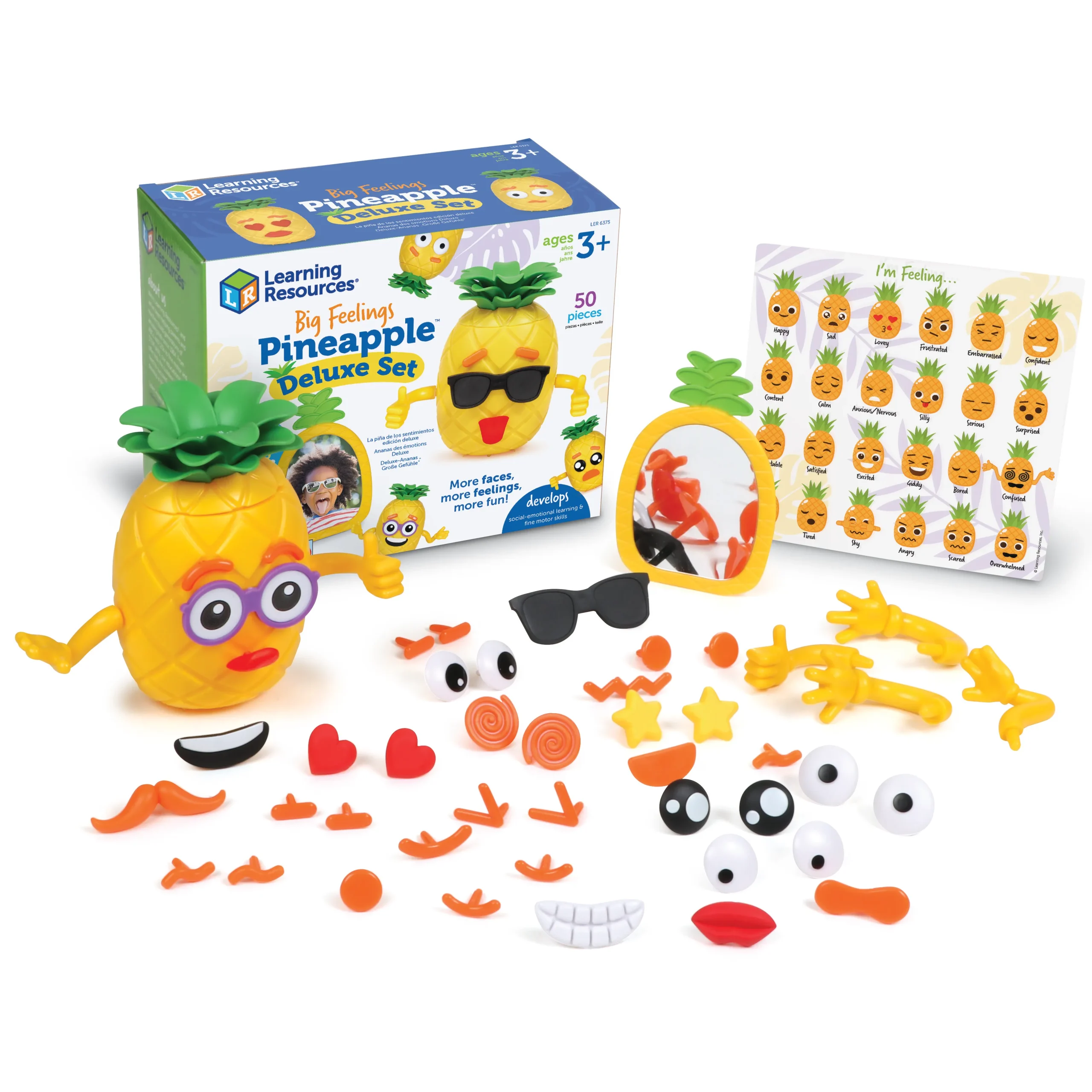 Learning Resources Puzzle Big Feelings Pineapple Deluxe Set