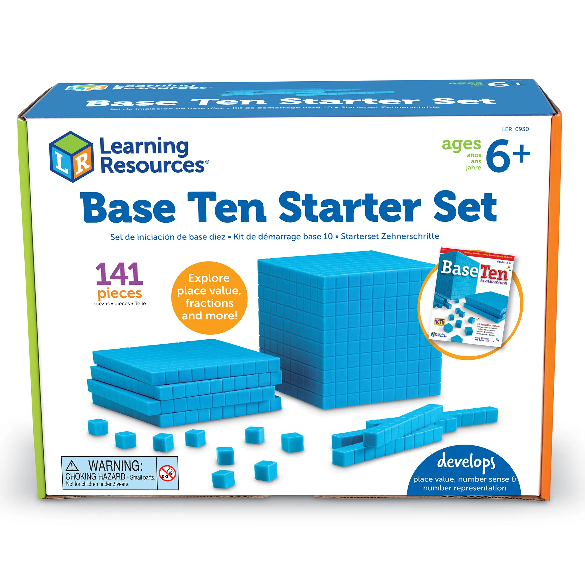 Learning Resources Puzzle Base Ten Starter Set - Image 6