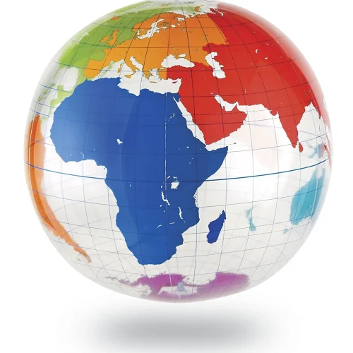 Learning Resources Puzzle Giant Inflatable Labeling Globe