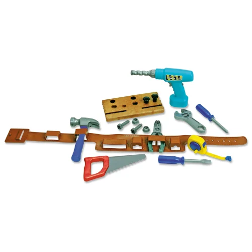 Learning Resources Puzzle Pretend & Play® Work Belt Tool Set
