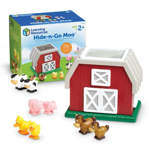 Learning Resources Puzzle Hide-n-Go Moo