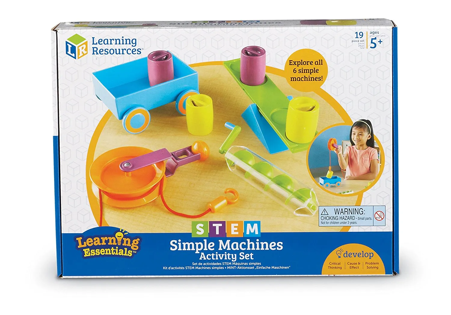 Learning Resources Puzzle STEM Simple Machines Activity Set - Image 2