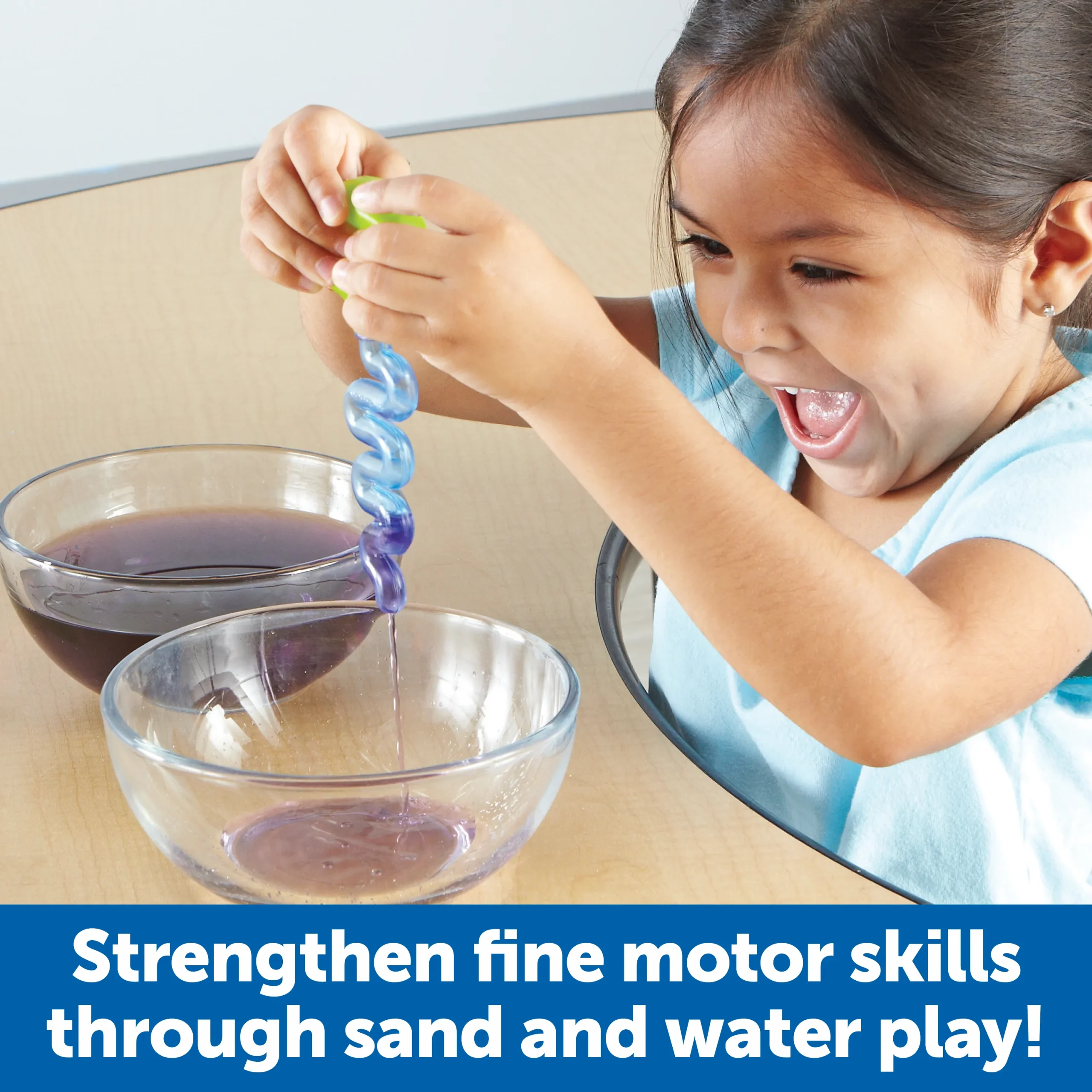 Learning Resources Puzzle Sand & Water Fine Motor Tool Set - Image 3