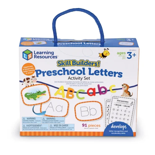Alternative view of Learning Resources Puzzle Skill Builders! Preschool Letters