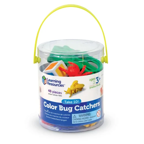 Alternative view of Learning Resources Puzzle Take 10! Color Bug Catchers