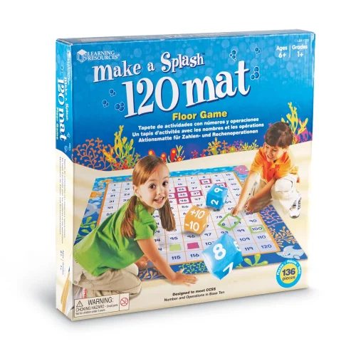 Learning Resources Puzzle Make a Splash™ 120 Mat Floor Game