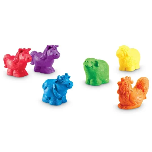 Learning Resources Puzzle Jumbo Farm Counters