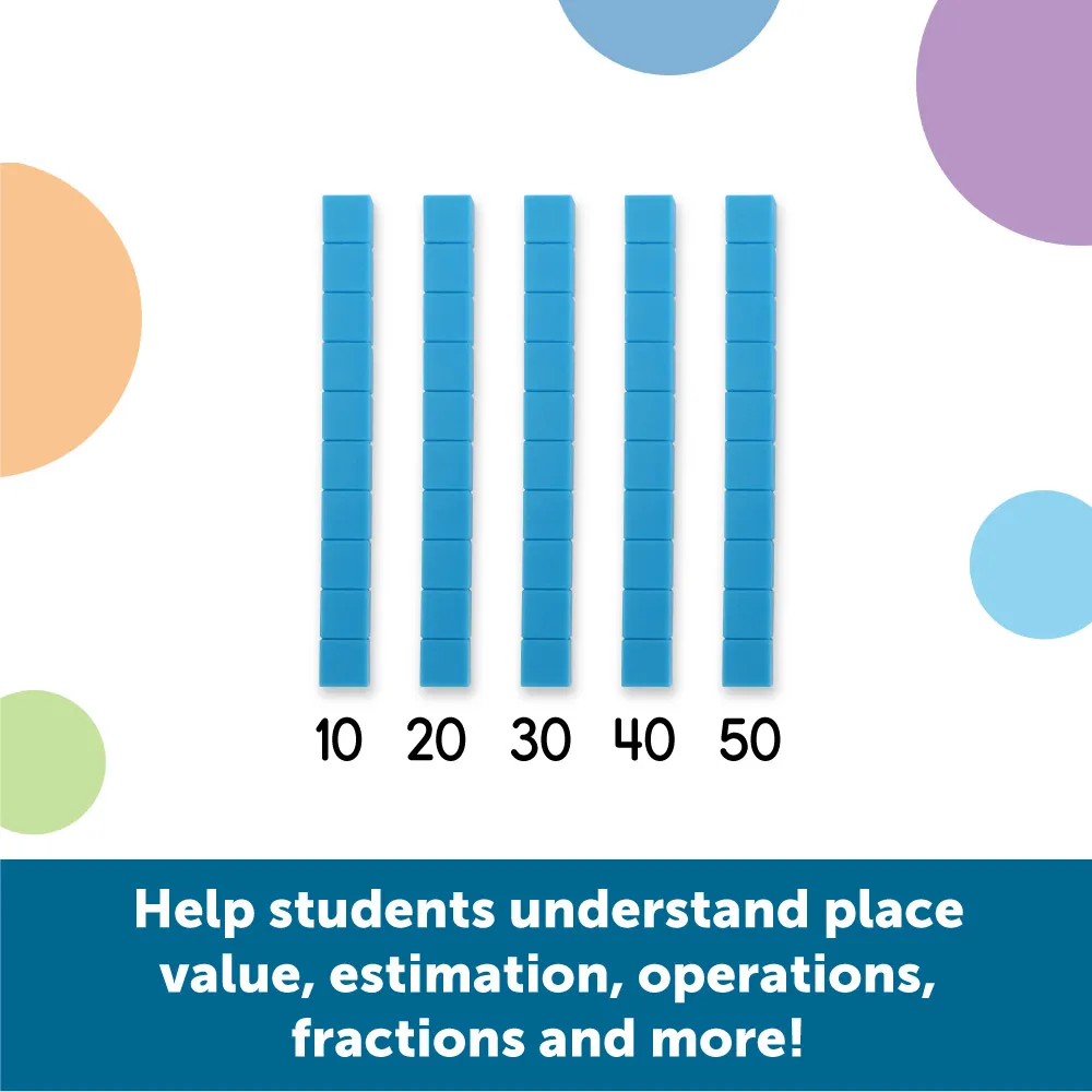 Learning Resources Puzzle Base Ten Classroom Set - Image 5