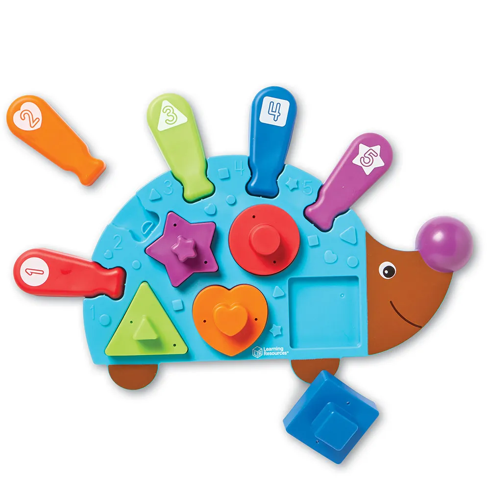 Learning Resources Puzzle Spike the Fine Motor Hedgehog® Puzzle Playmate - Image 9