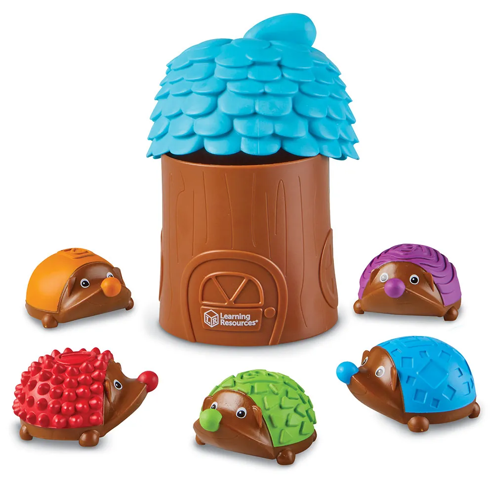 Learning Resources Puzzle Spike the Fine Motor Hedgehog® Sensory Tree House - Image 16