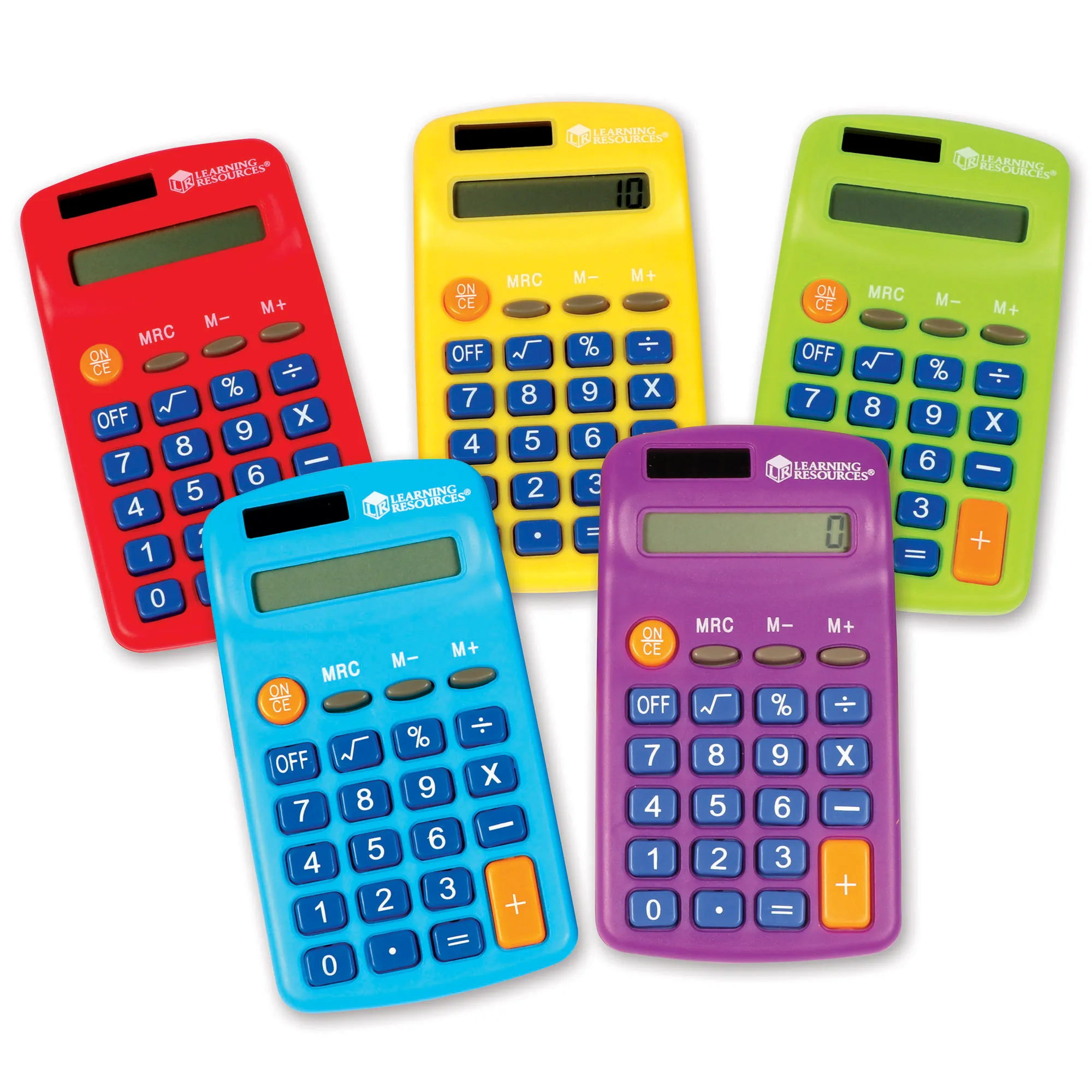Learning Resources Puzzle Rainbow Calculators & Storage Chart - Image 7