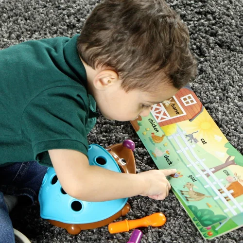 Alternative view of Learning Resources Puzzle Spike the Fine Motor Hedgehog® First Words