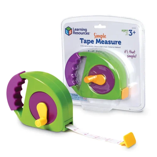 Alternative view of Learning Resources Puzzle Simple Tape Measure