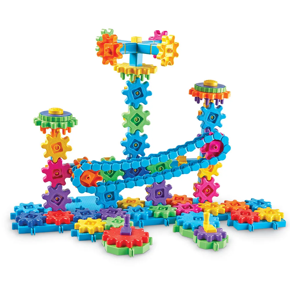 Learning Resources Puzzle Gears! Gears! Gears!® Mega Builds - Image 2