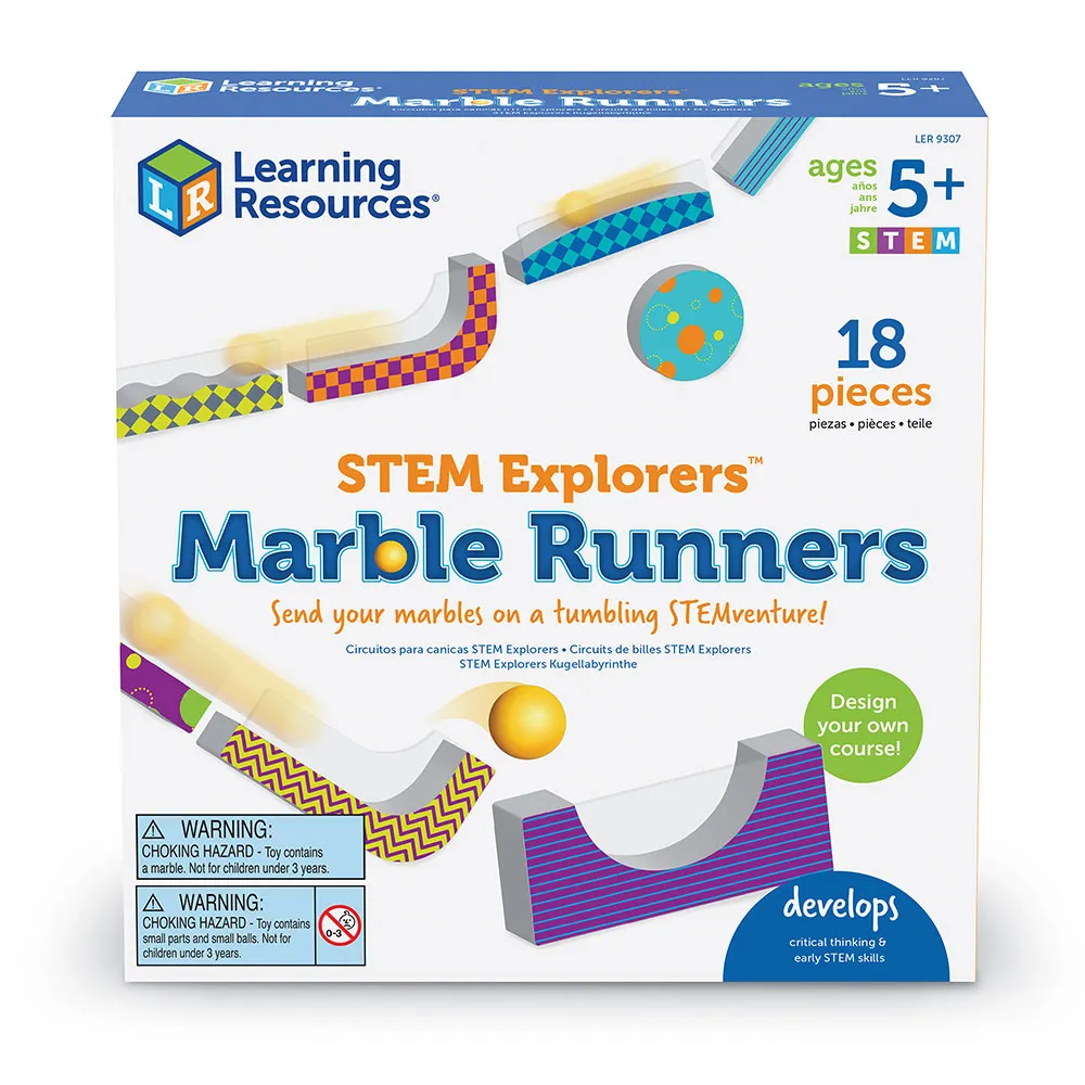 Learning Resources Puzzle STEM Explorers™ Marble Runners - Image 12