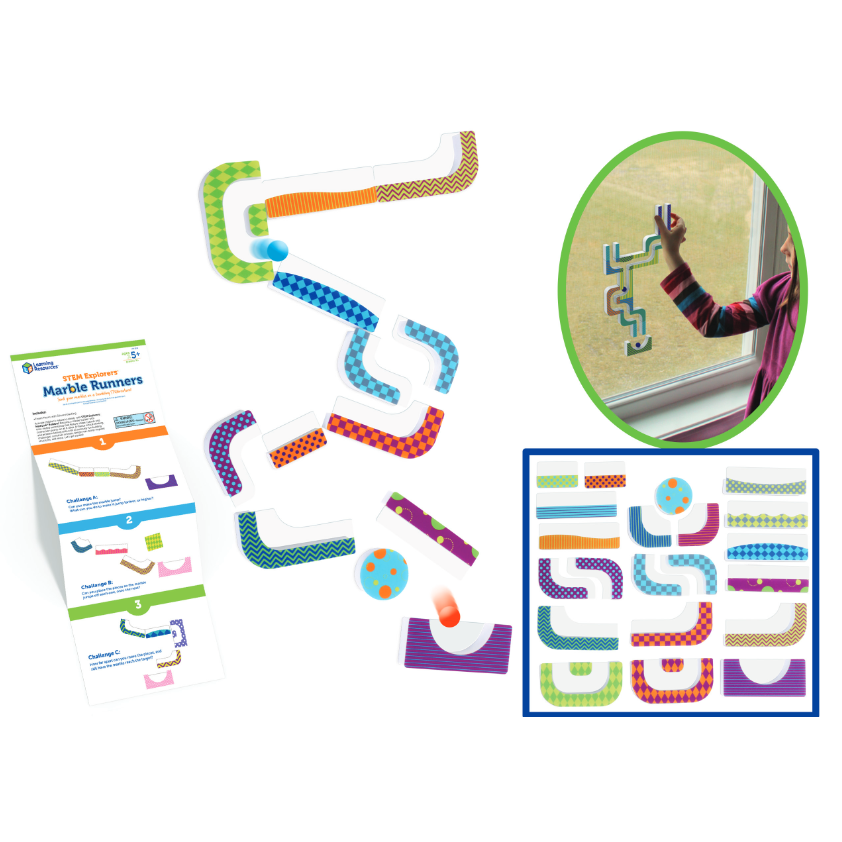 Learning Resources Puzzle STEM Explorers™ Marble Runners - Image 13