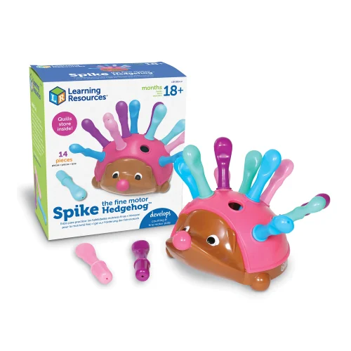 Learning Resources Puzzle Spike the Fine Motor Hedgehog® - Pink