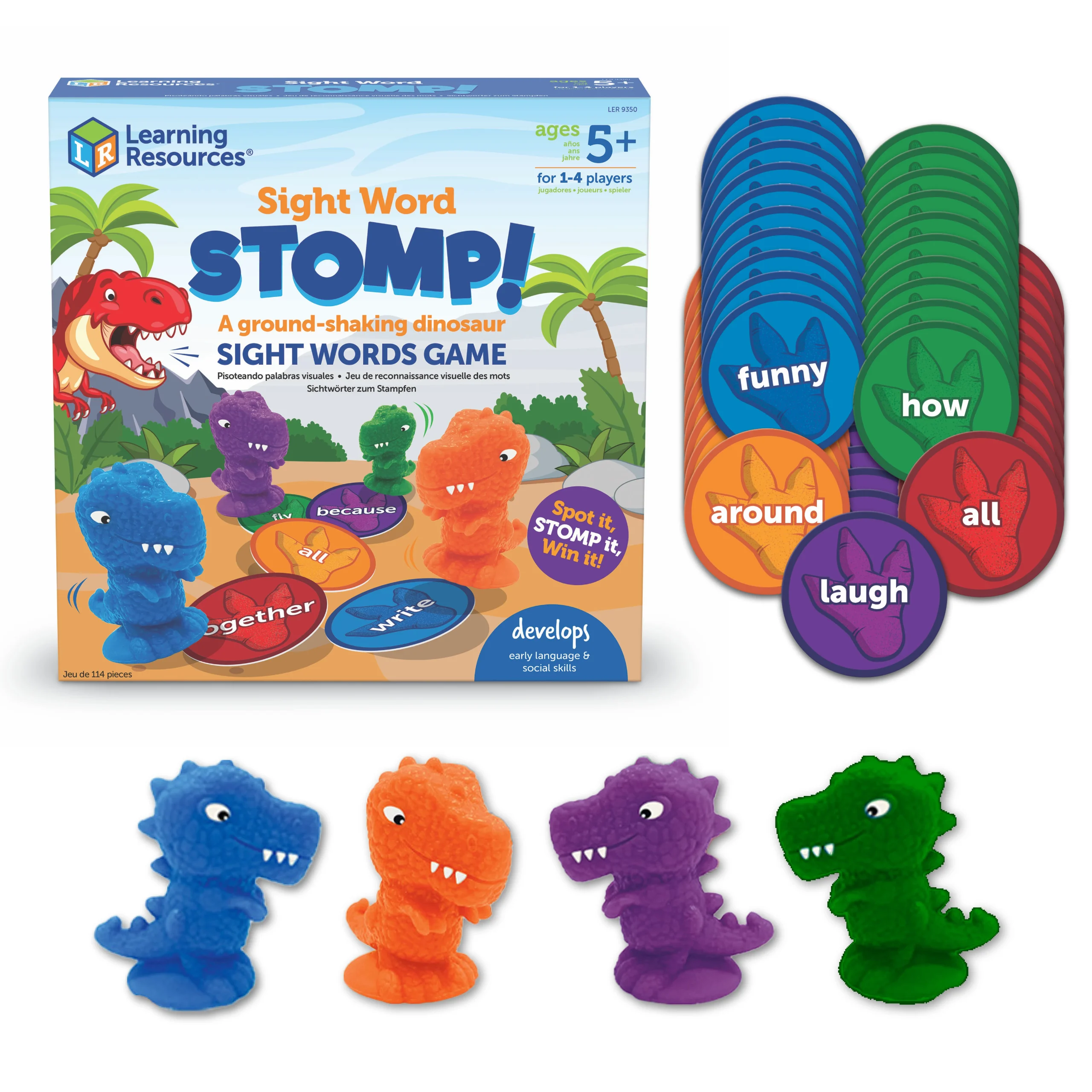 Learning Resources Puzzle Sight Word Stomp!