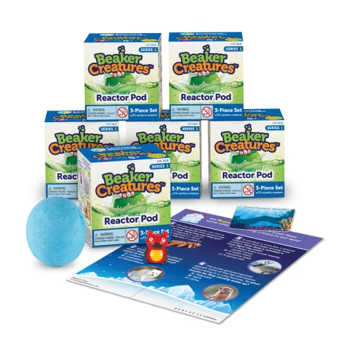 Beaker Creatures 6-Pack Reactor Pods, Series 1