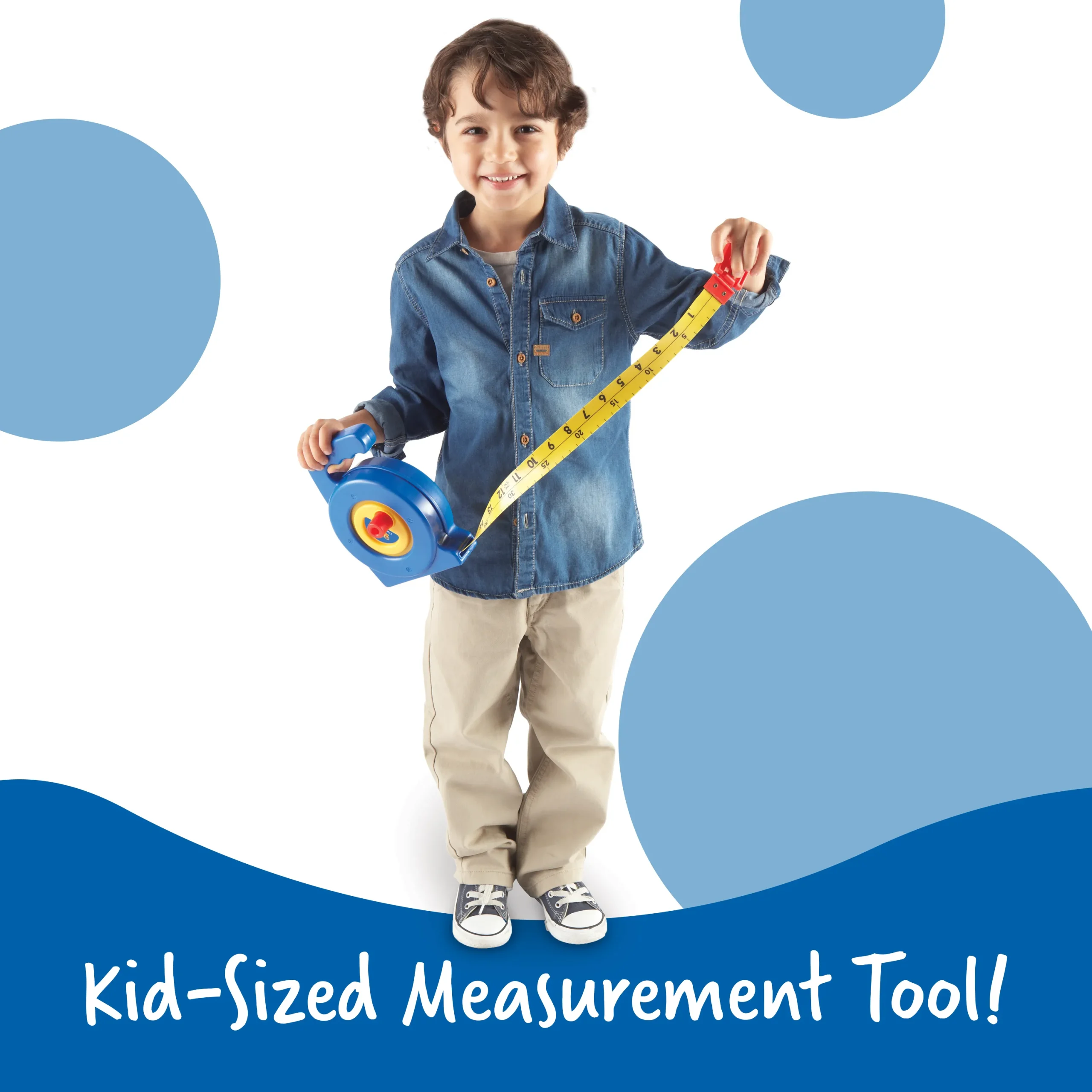 Learning Resources Puzzle Pretend & Play® Tape Measure - Image 3