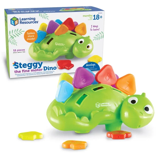 Learning Resources Puzzle Steggy the Fine Motor Dino