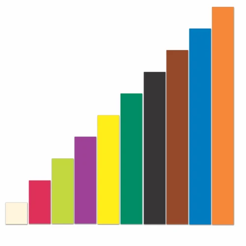 Learning Resources Puzzle Magnetic Cuisenaire® Rods