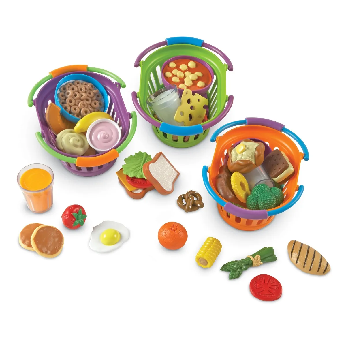 Learning Resources Puzzle New Sprouts® Breakfast, Lunch and Dinner Baskets - Image 8