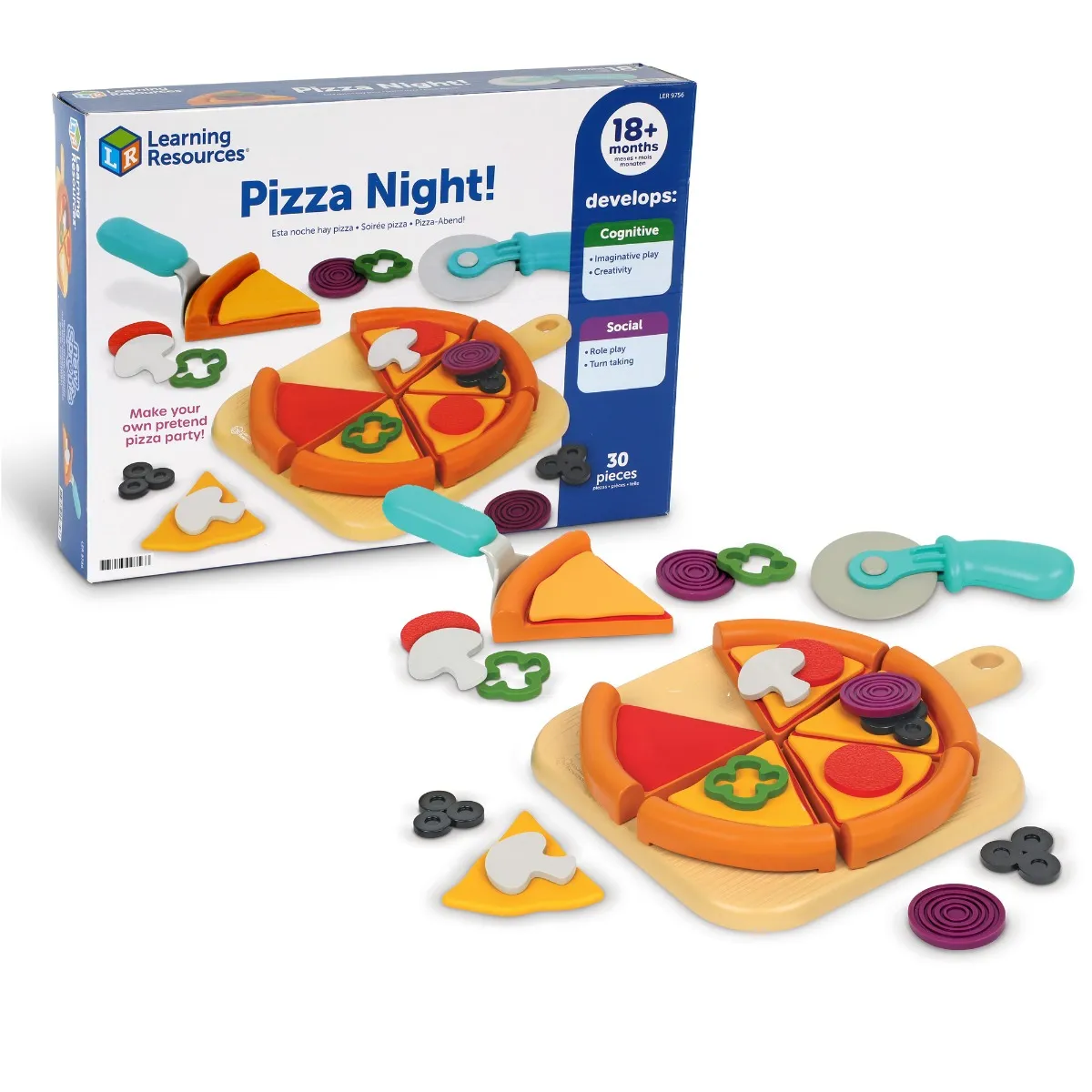 Learning Resources Puzzle New Sprouts® Pizza Night! - Image 2