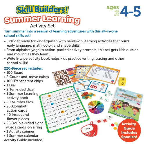 Alternative view of Learning Resources Puzzle Skill Builders Summer Learning Activity Set - PreK to K