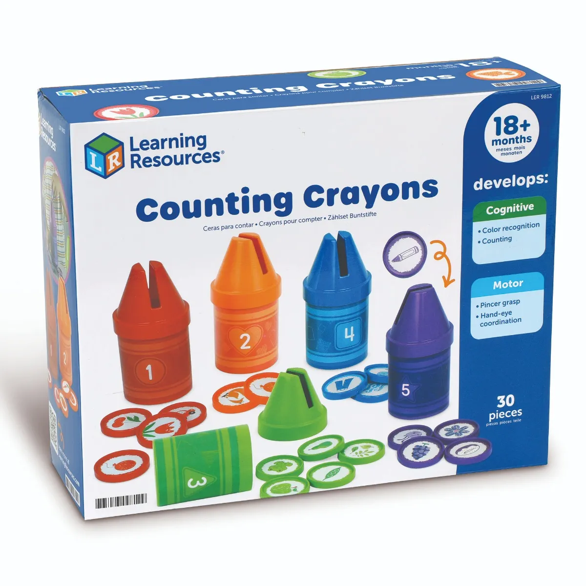 Learning Resources Puzzle Counting Crayons - Image 12
