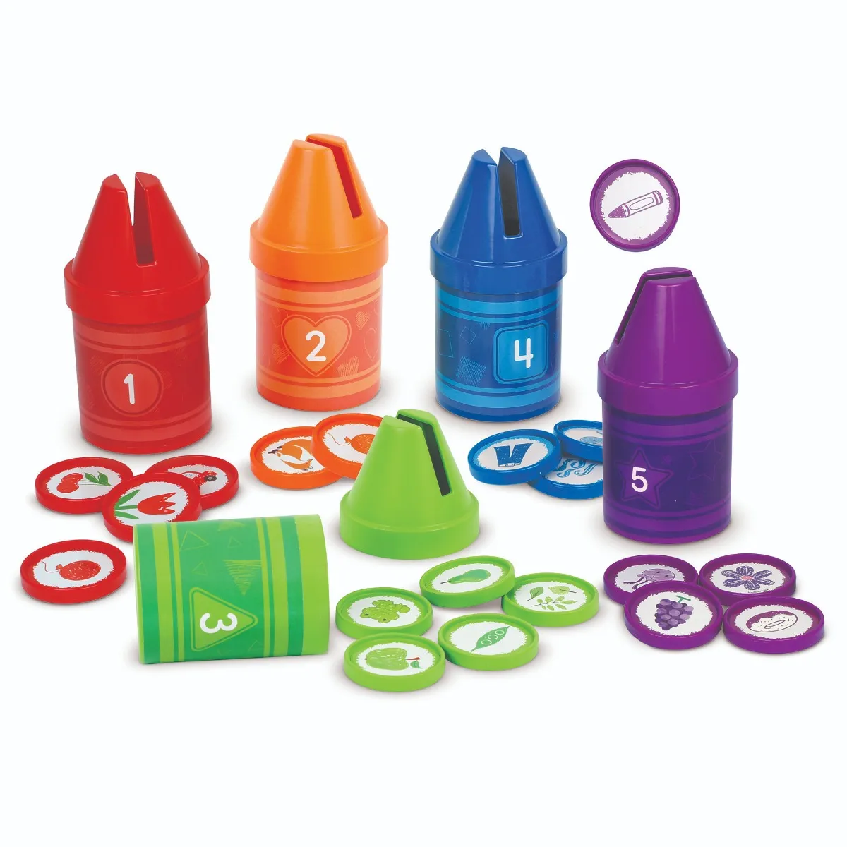 Learning Resources Puzzle Counting Crayons - Image 2