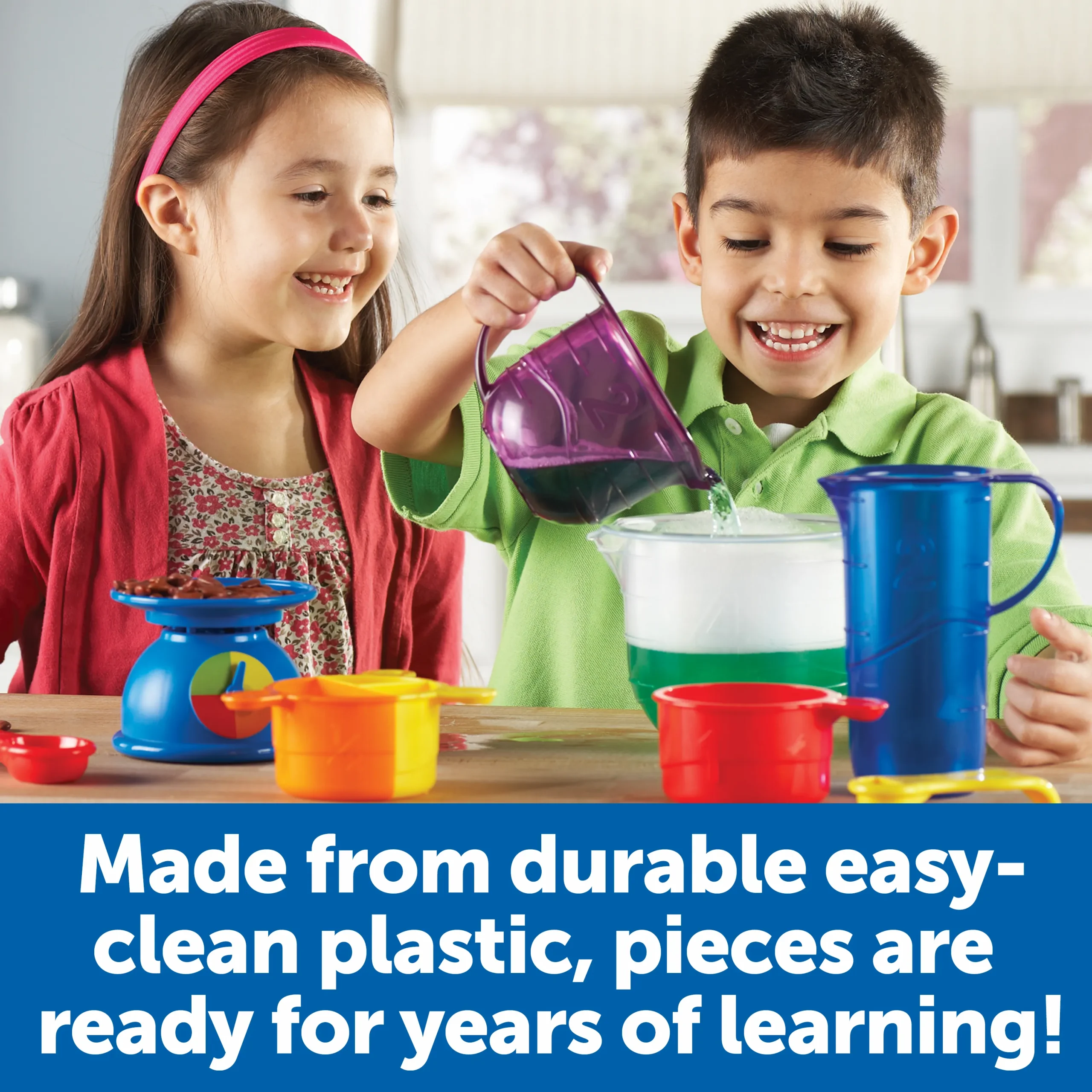 Learning Resources Puzzle Primary Science® Mix & Measure Set - Image 5