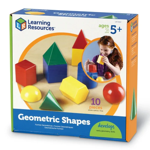 Alternative view of Learning Resources Puzzle Large Plastic Geometric Shapes