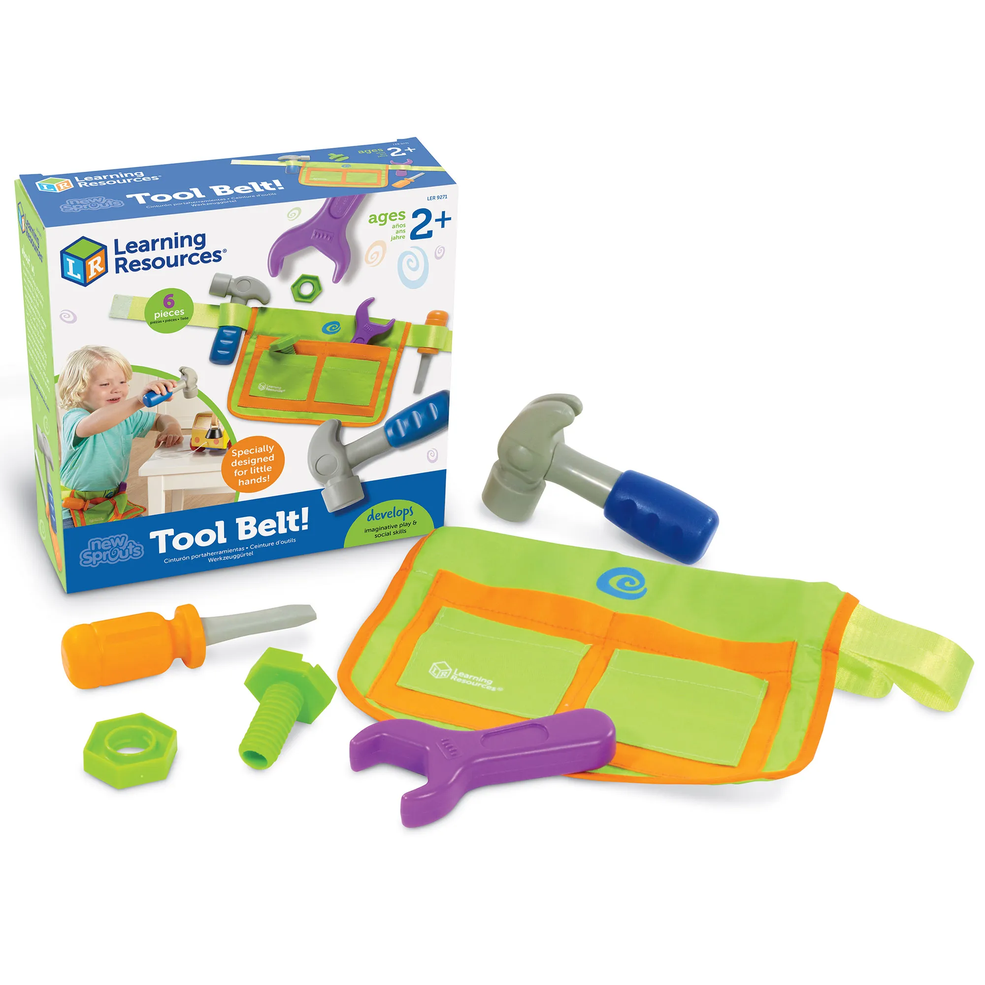 Learning Resources Puzzle New Sprouts® Tool Belt