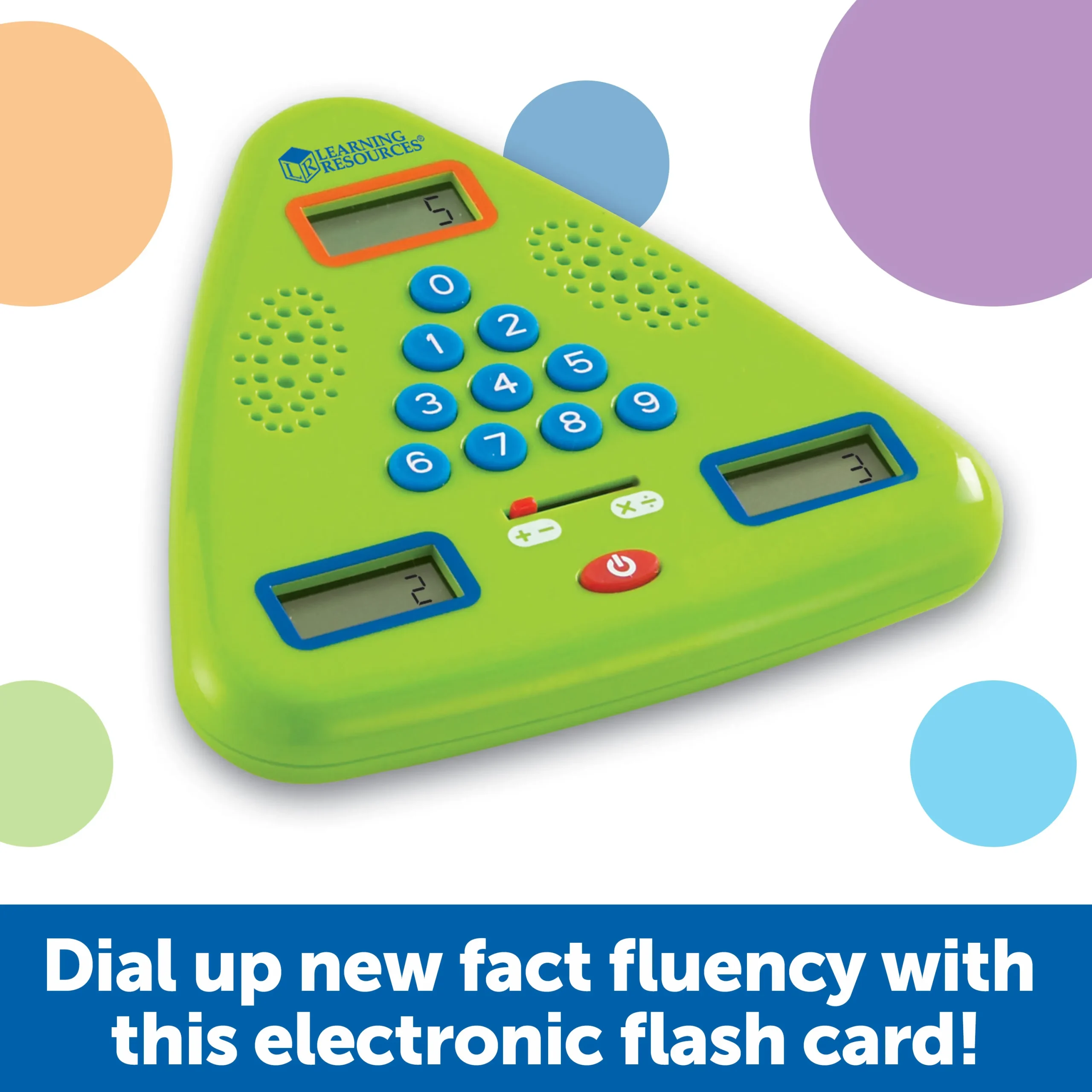 Learning Resources Puzzle Minute Math Electronic Flash Card - Image 3