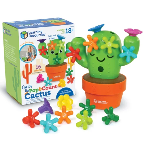 Learning Resources Puzzle Carlos the Pop & Count Cactus™