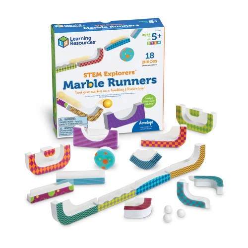 Learning Resources Puzzle STEM Explorers™ Marble Runners
