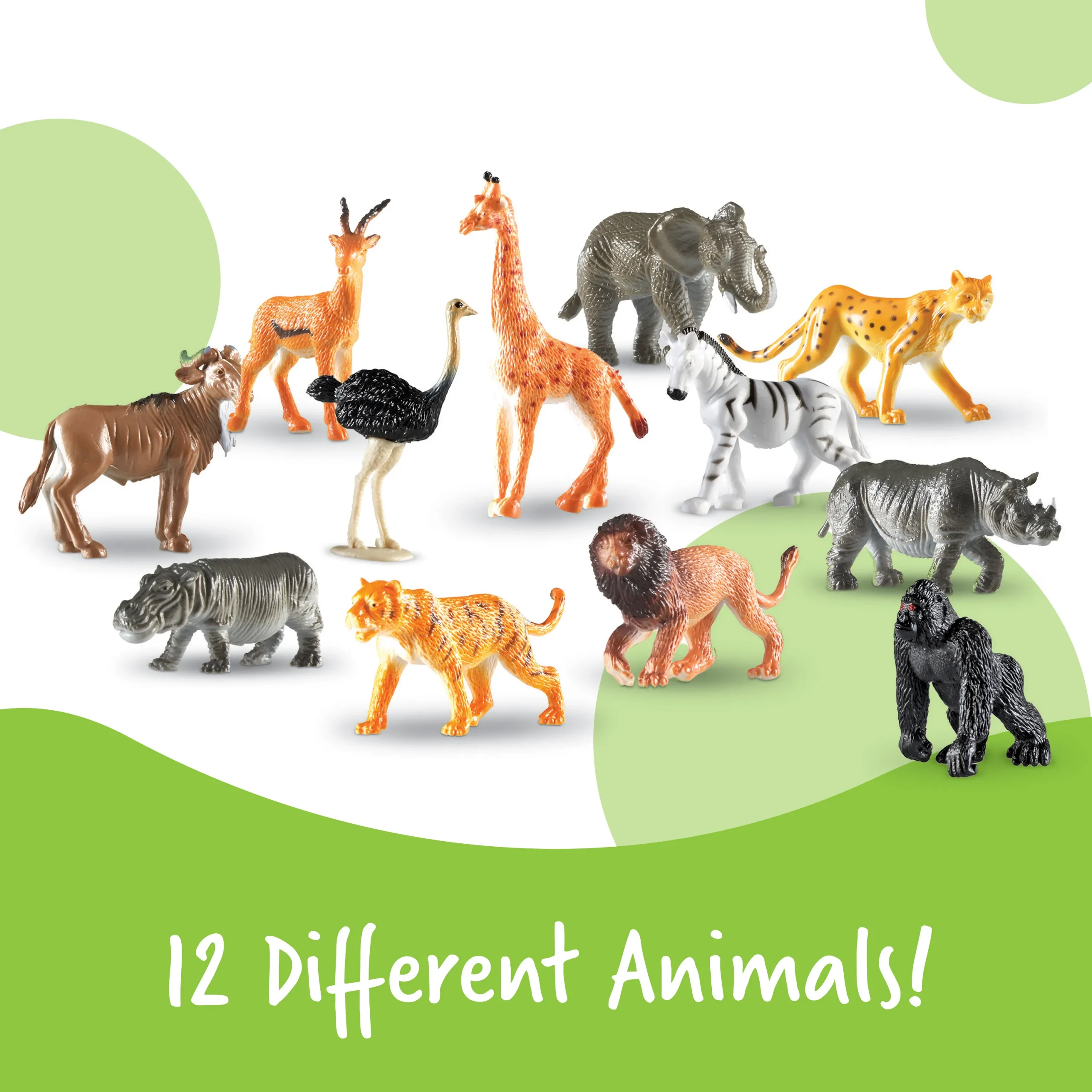 Learning Resources Puzzle Jungle Animal Counters, Set of 60 - Image 3