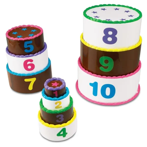 Learning Resources Puzzle Smart Snacks® Stack & Count Layer Cake™