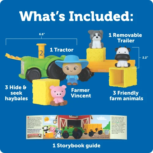 Alternative view of Peeksville® Haul & Seek Tractor™