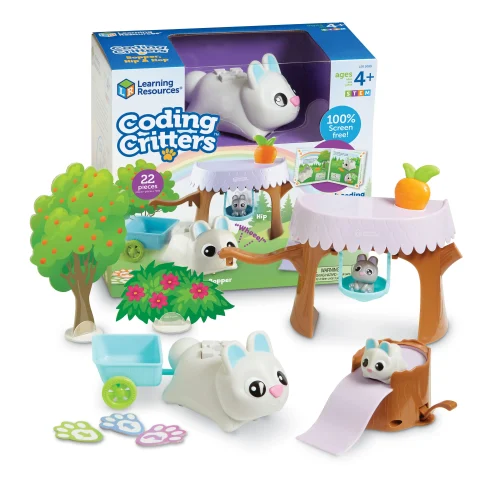 Learning Resources Puzzle Coding Critters® Bopper, Hip & Hop