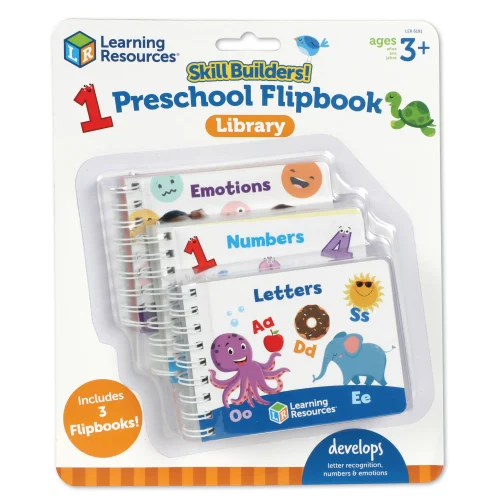 Learning Resources Puzzle Skill Builders! Preschool Flipbook