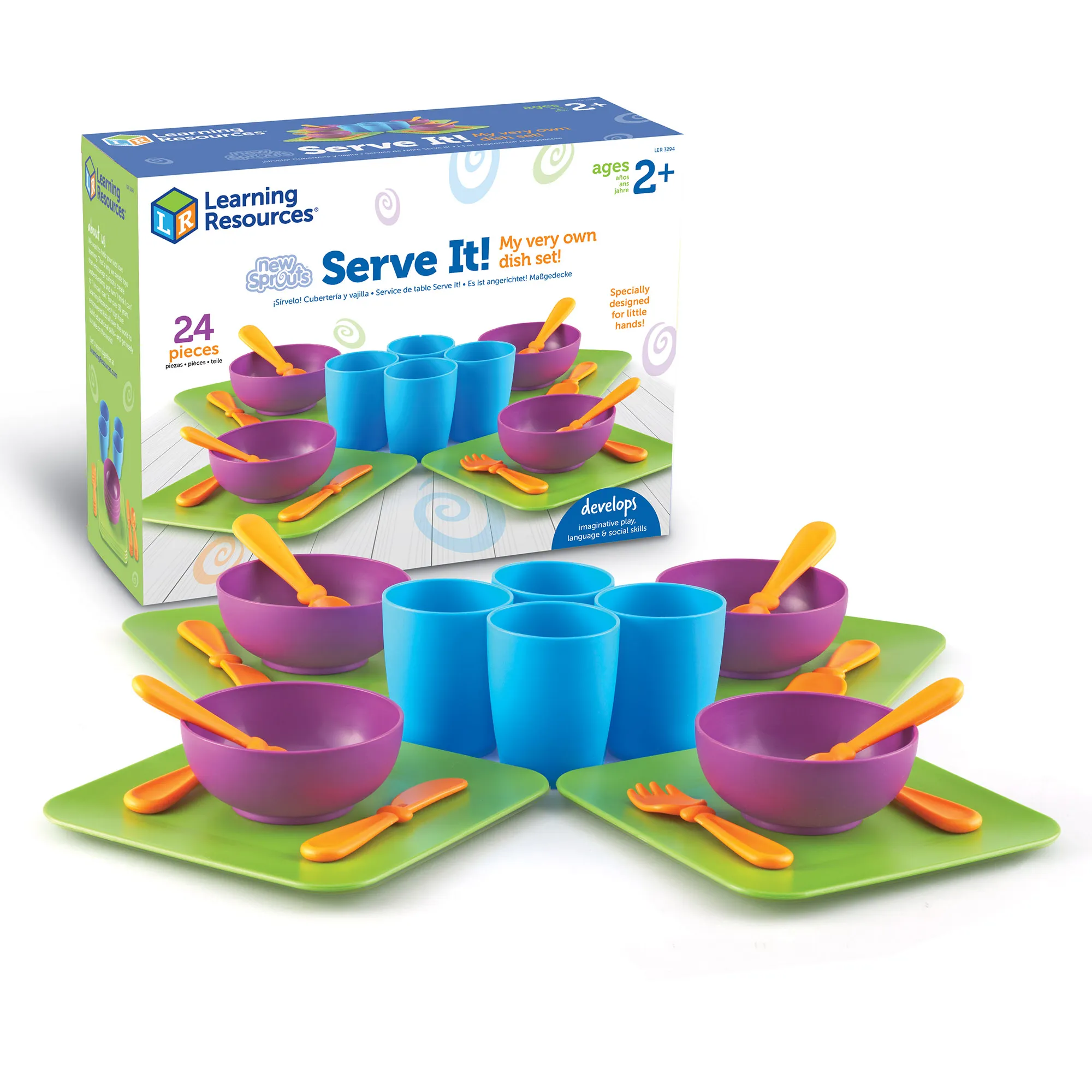 Learning Resources Puzzle New Sprouts® Serve It!