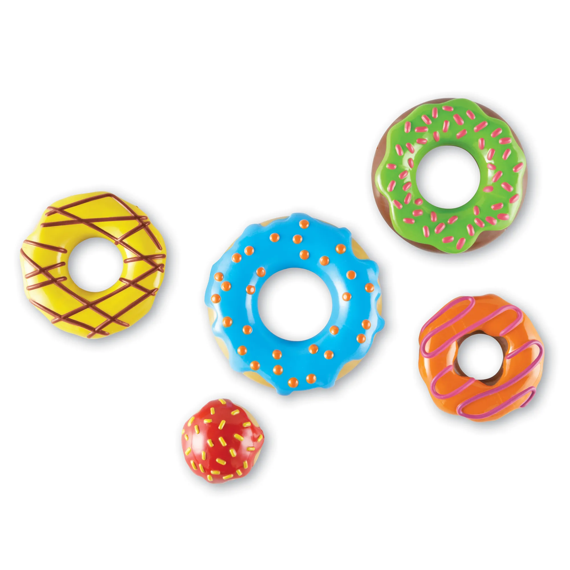 Learning Resources Puzzle Smart Snacks® Stack 'em Up Doughnuts - Image 3