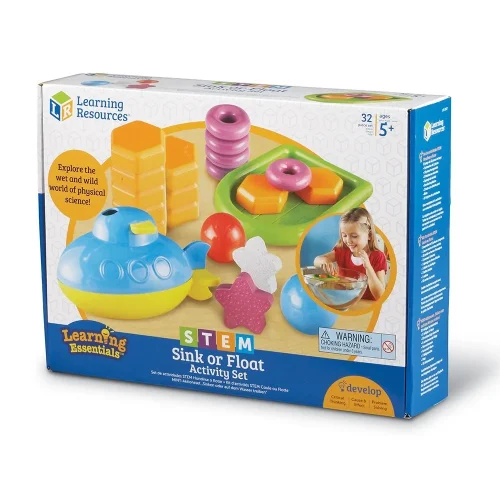 Alternative view of Learning Resources Puzzle STEM Sink or Float Activity Set