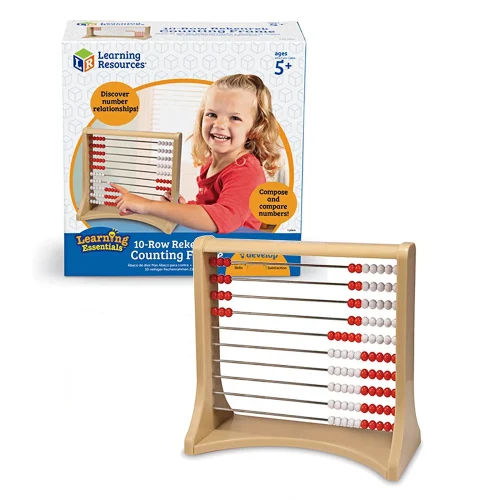 Learning Resources Puzzle 10-Row Rekenrek Counting Frame