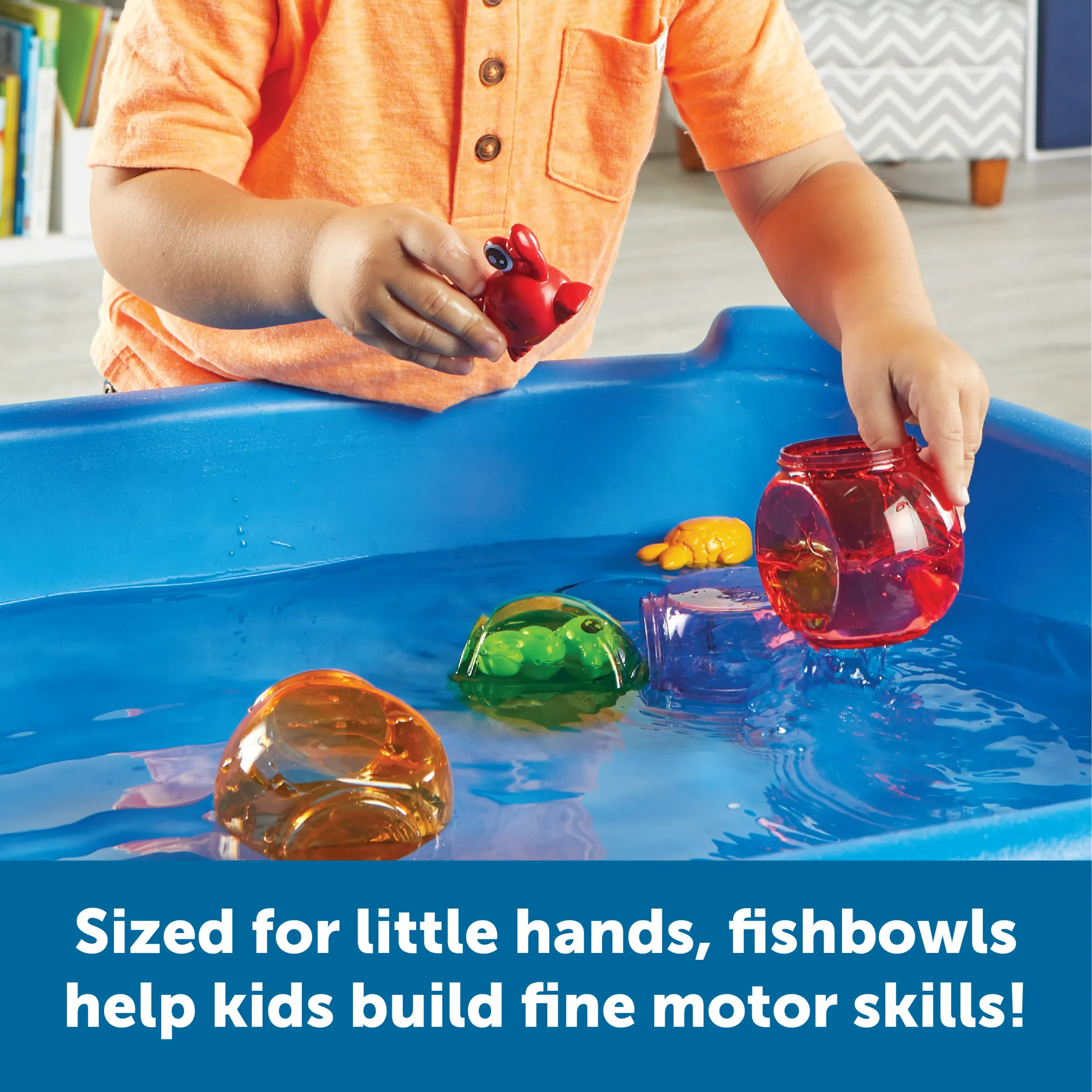 Learning Resources Puzzle Peekaboo Fish Bowl Friends - Image 6