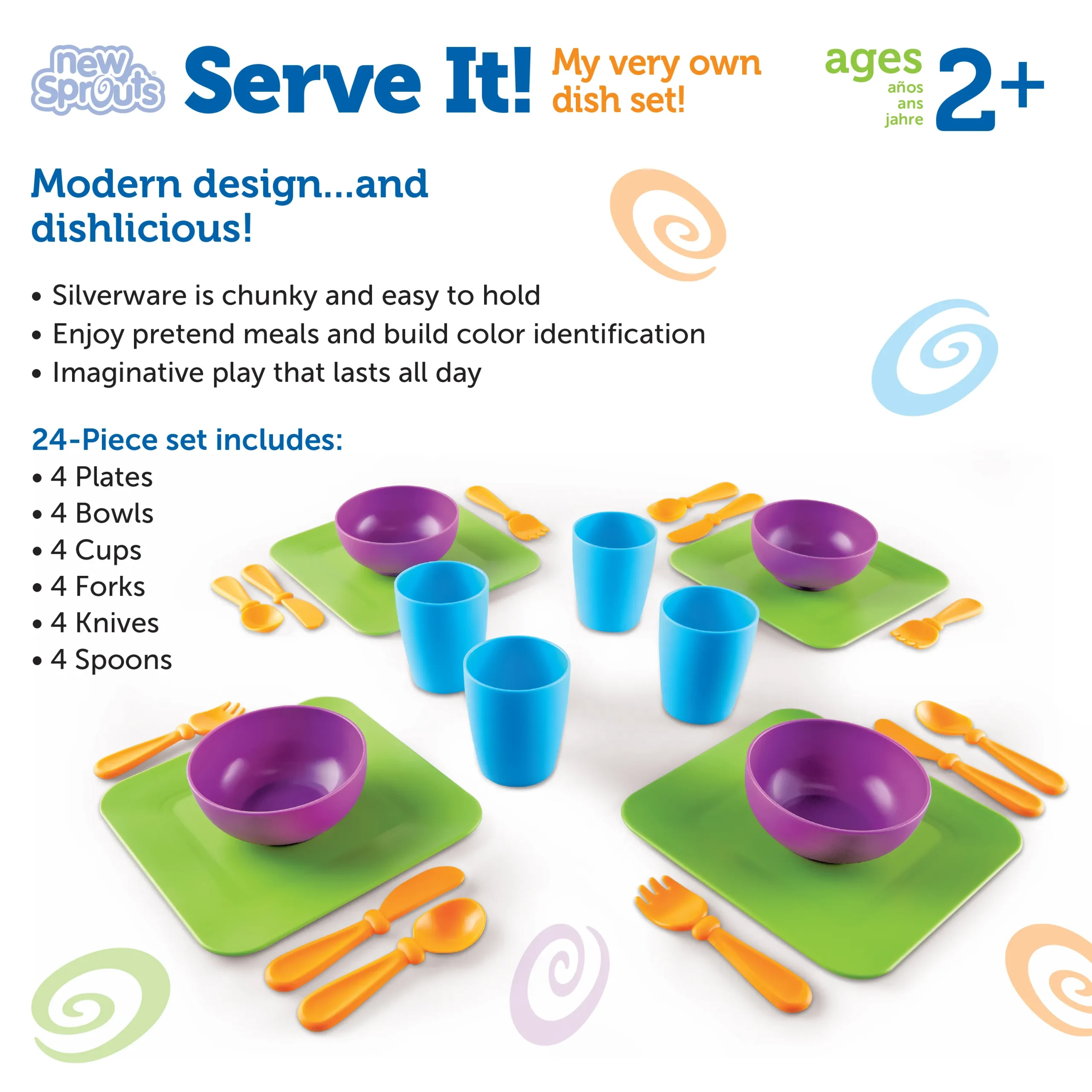 Learning Resources Puzzle New Sprouts® Serve It! - Image 7