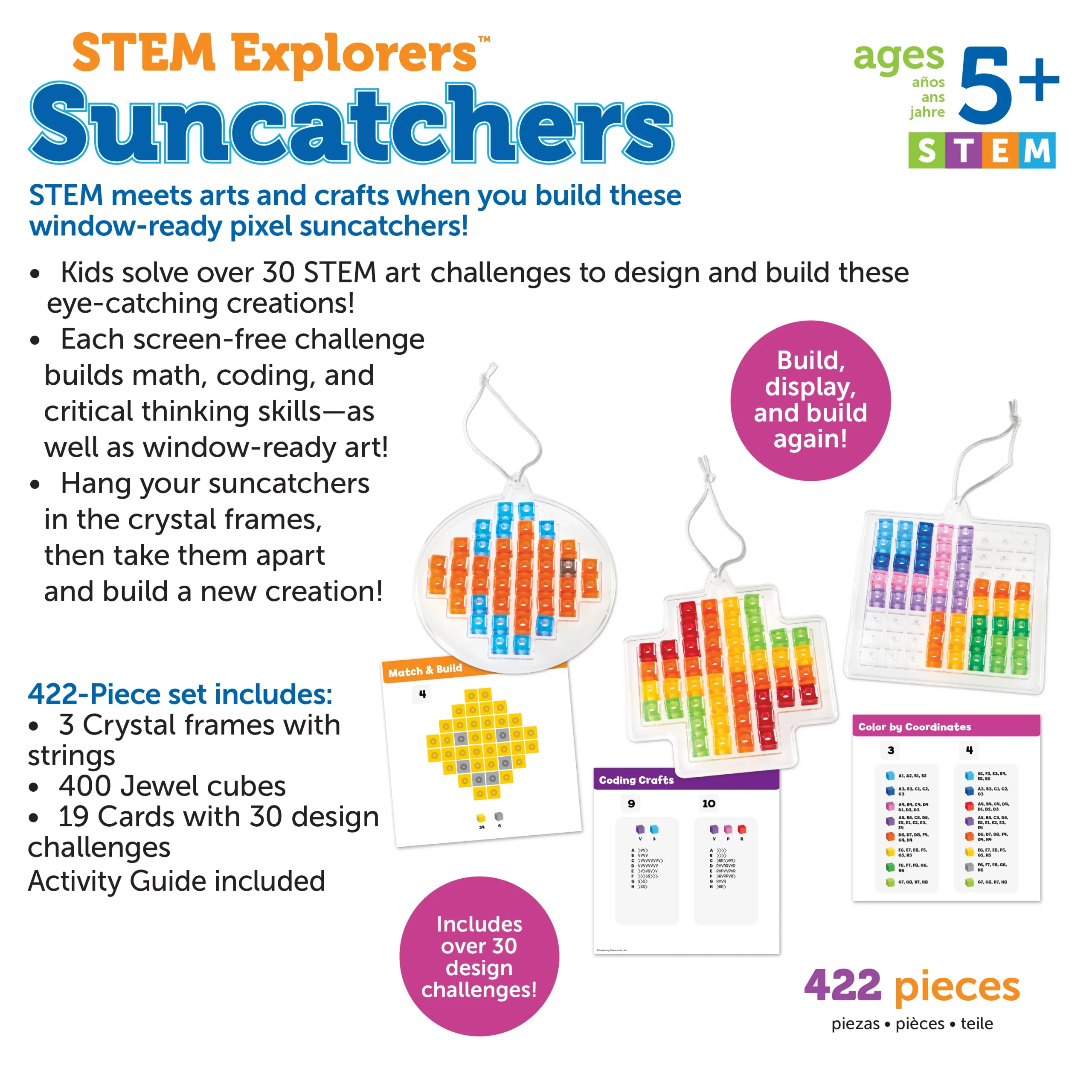 Learning Resources Puzzle STEM Explorers™ Suncatchers - Image 7
